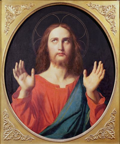 Christus door Jean Auguste Dominique Ingres